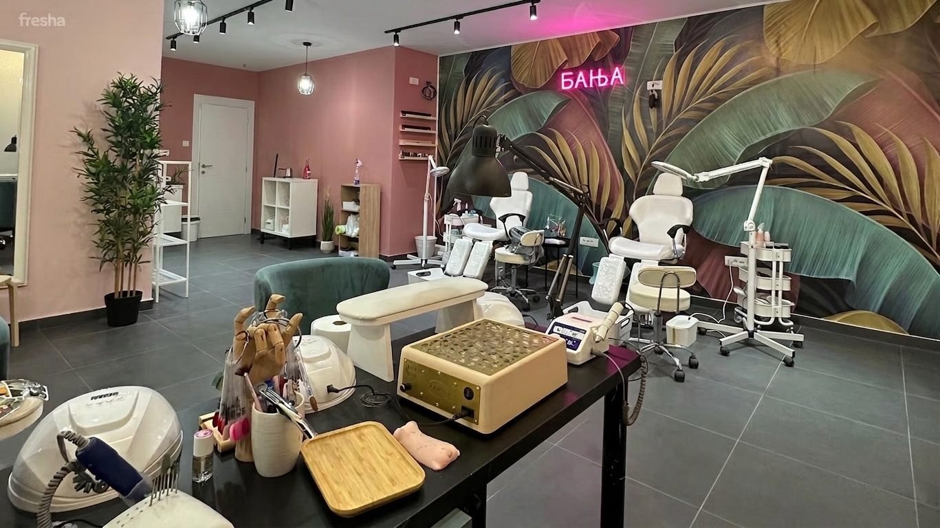 Enterijer Studija Banja — БАЊА, frizersko-kozmetički salon, Višnjička banja, Beograd